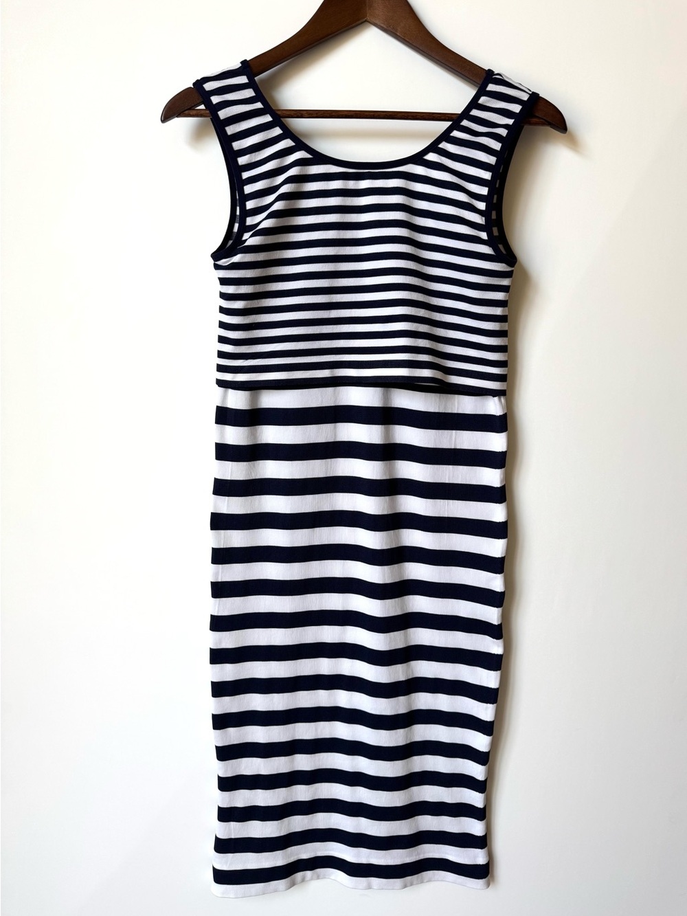 Ripe Maternity Striped Dress • Nursing Friendly - Picture 3 of 8